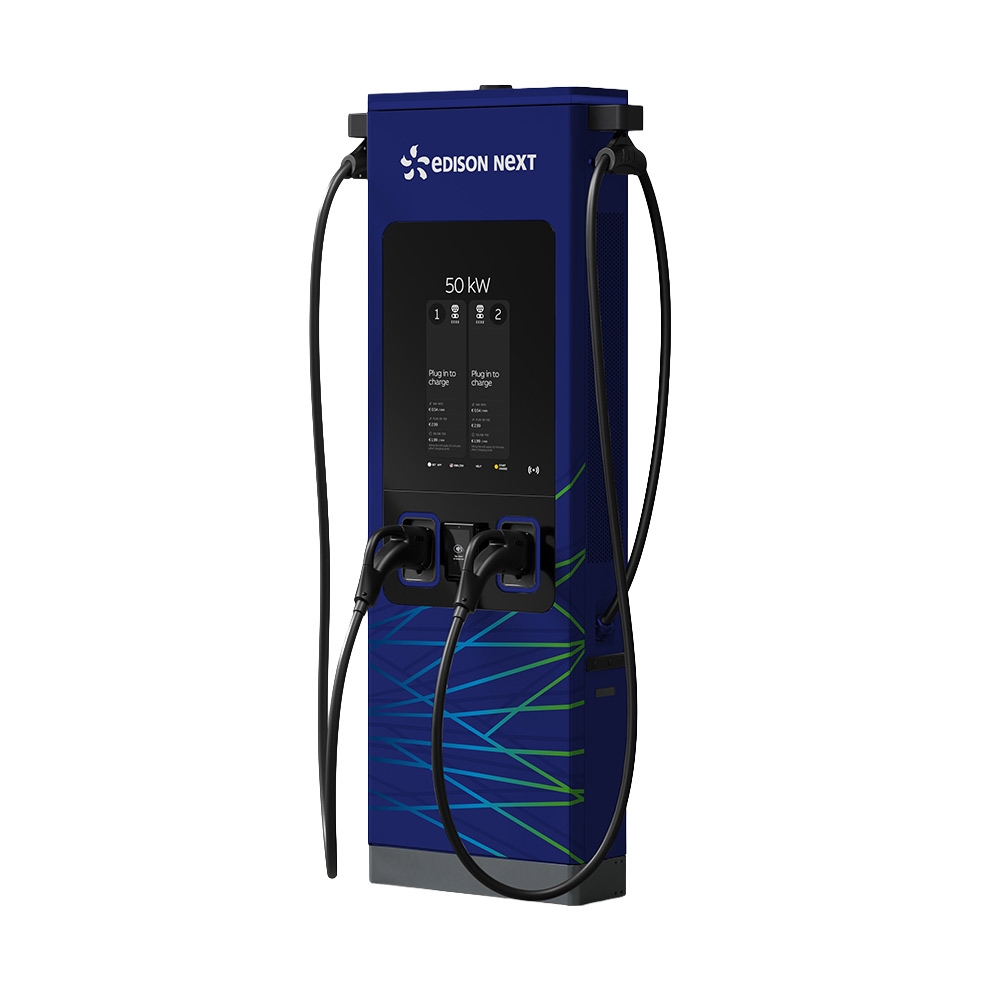 Colonnina ricarica Edison Next