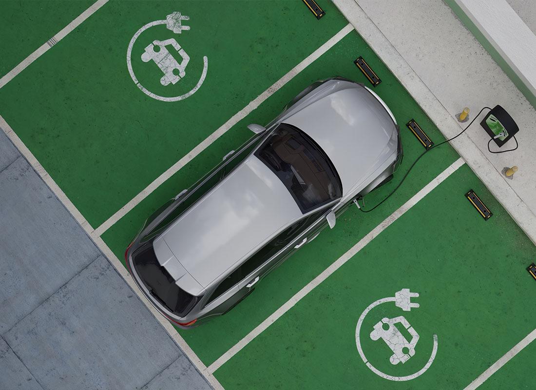 parcheggio auto elettrica