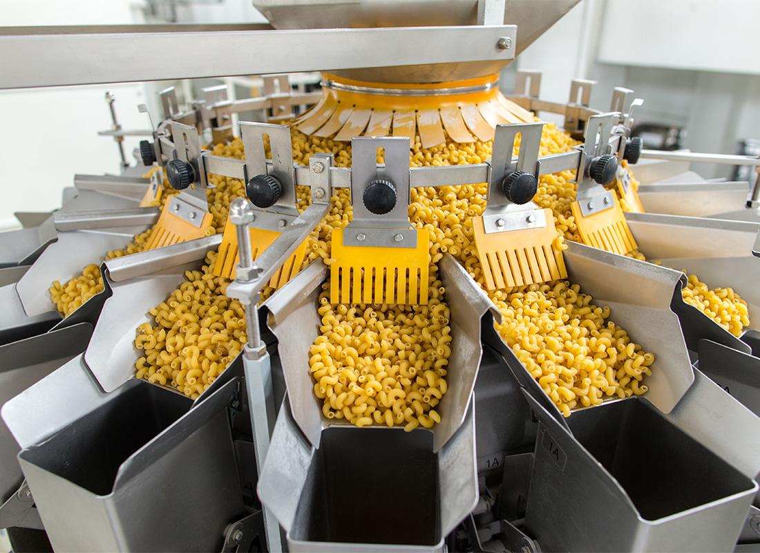 macchinario per produzione pasta