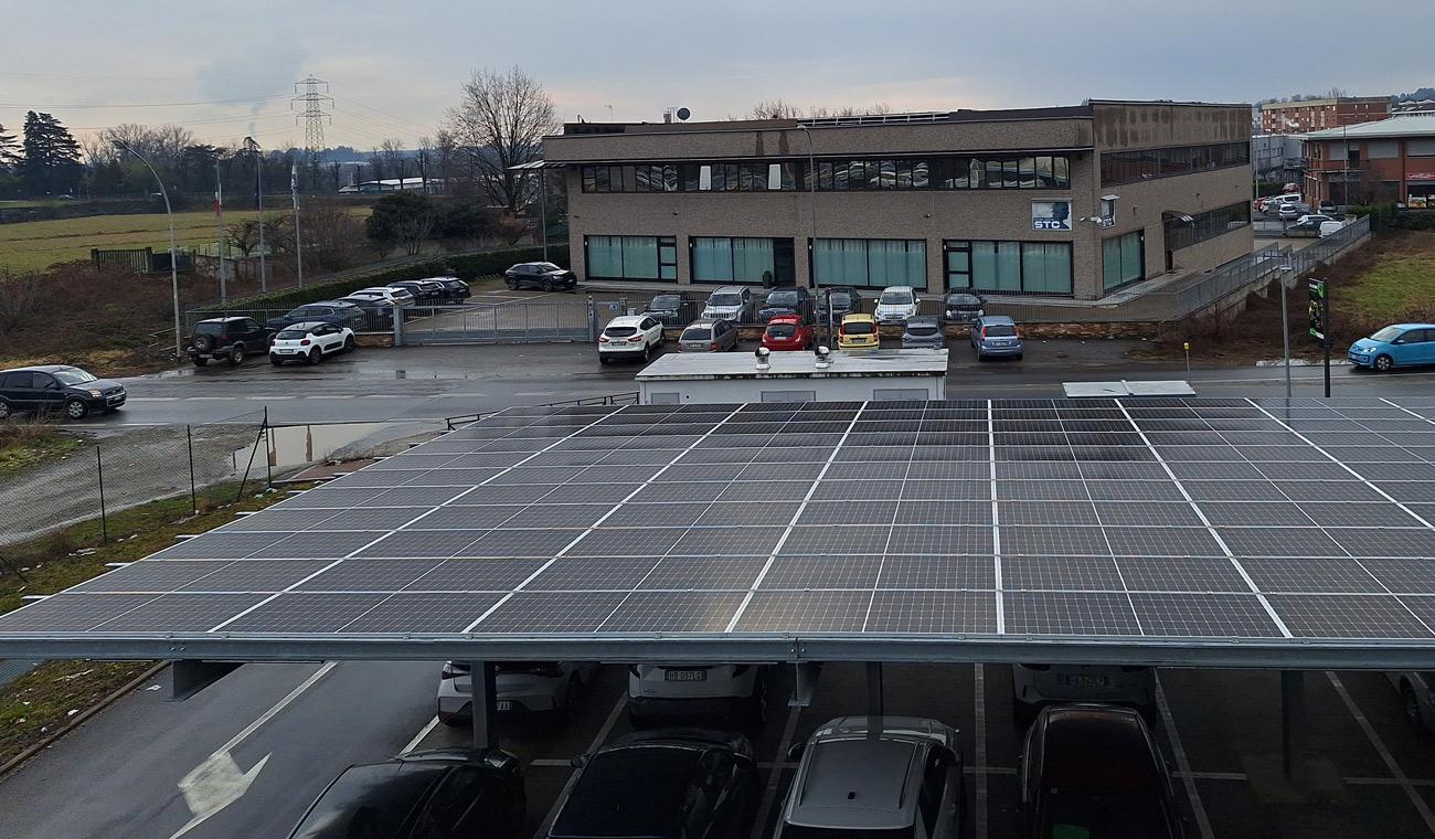 impianto Alpignano pensiline