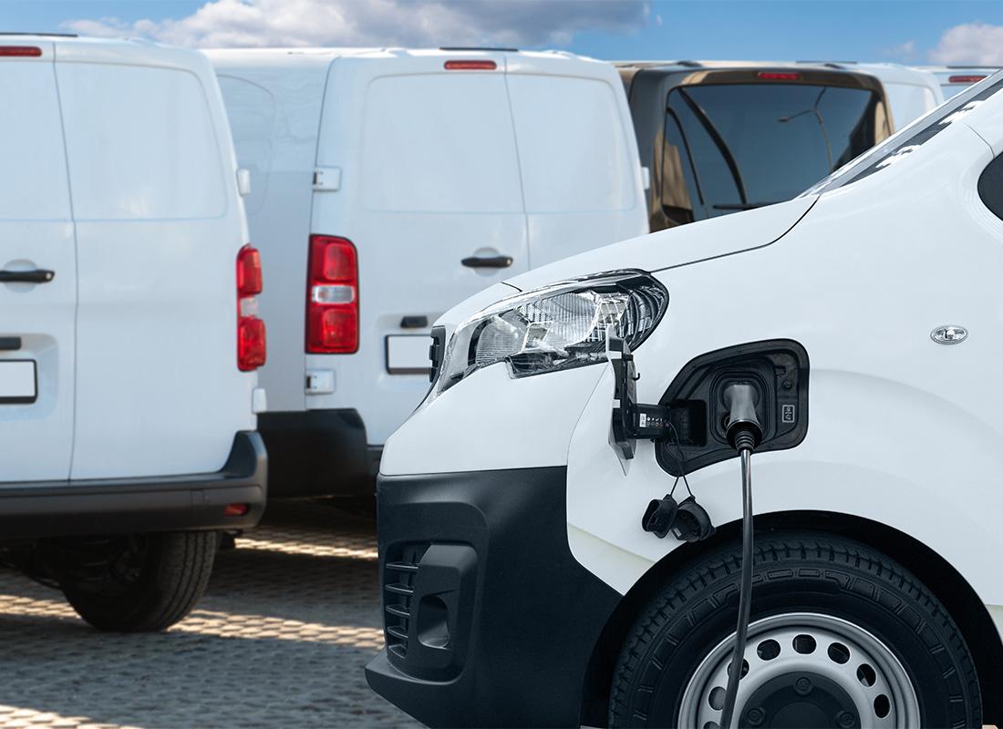 ricarica elettrica furgoni