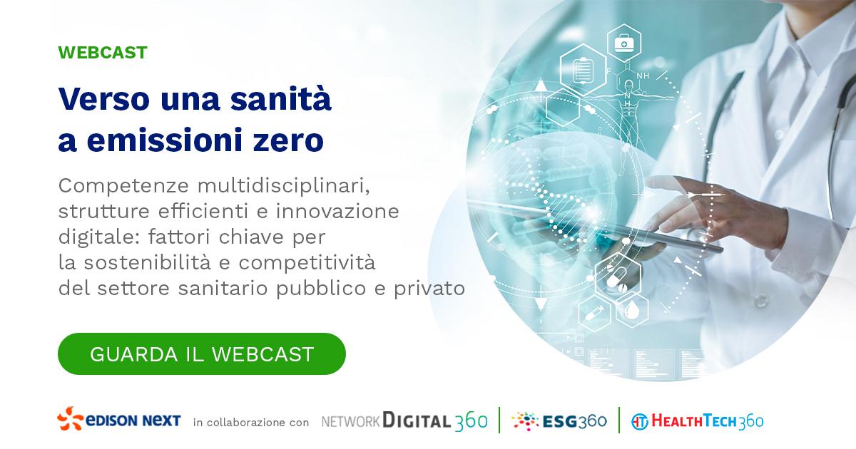 webinar sanità a emissioni zero