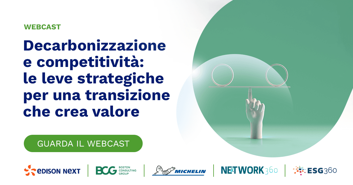 webcast decarbonizzazione