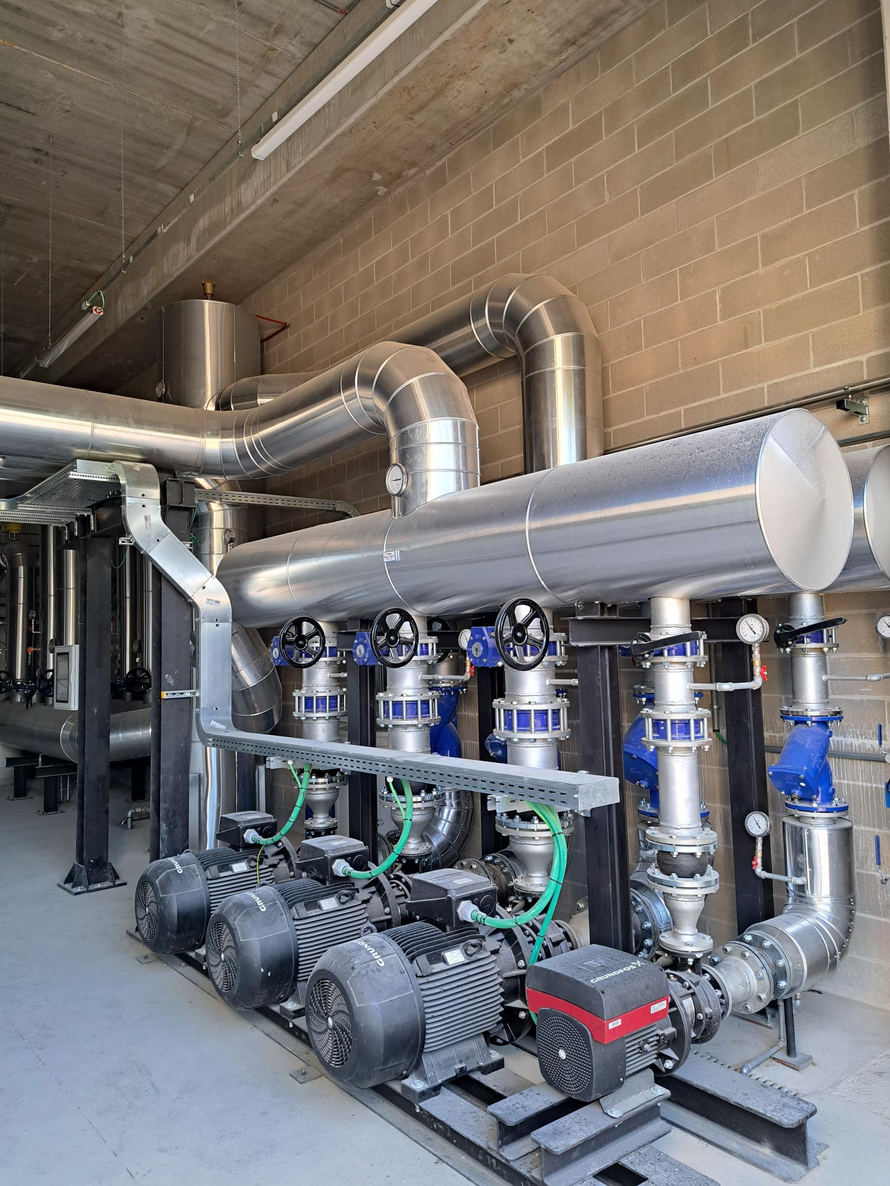 impianto di teleriscaldamento in cogenerazione e biomassa legnosa Romano di Lombardia