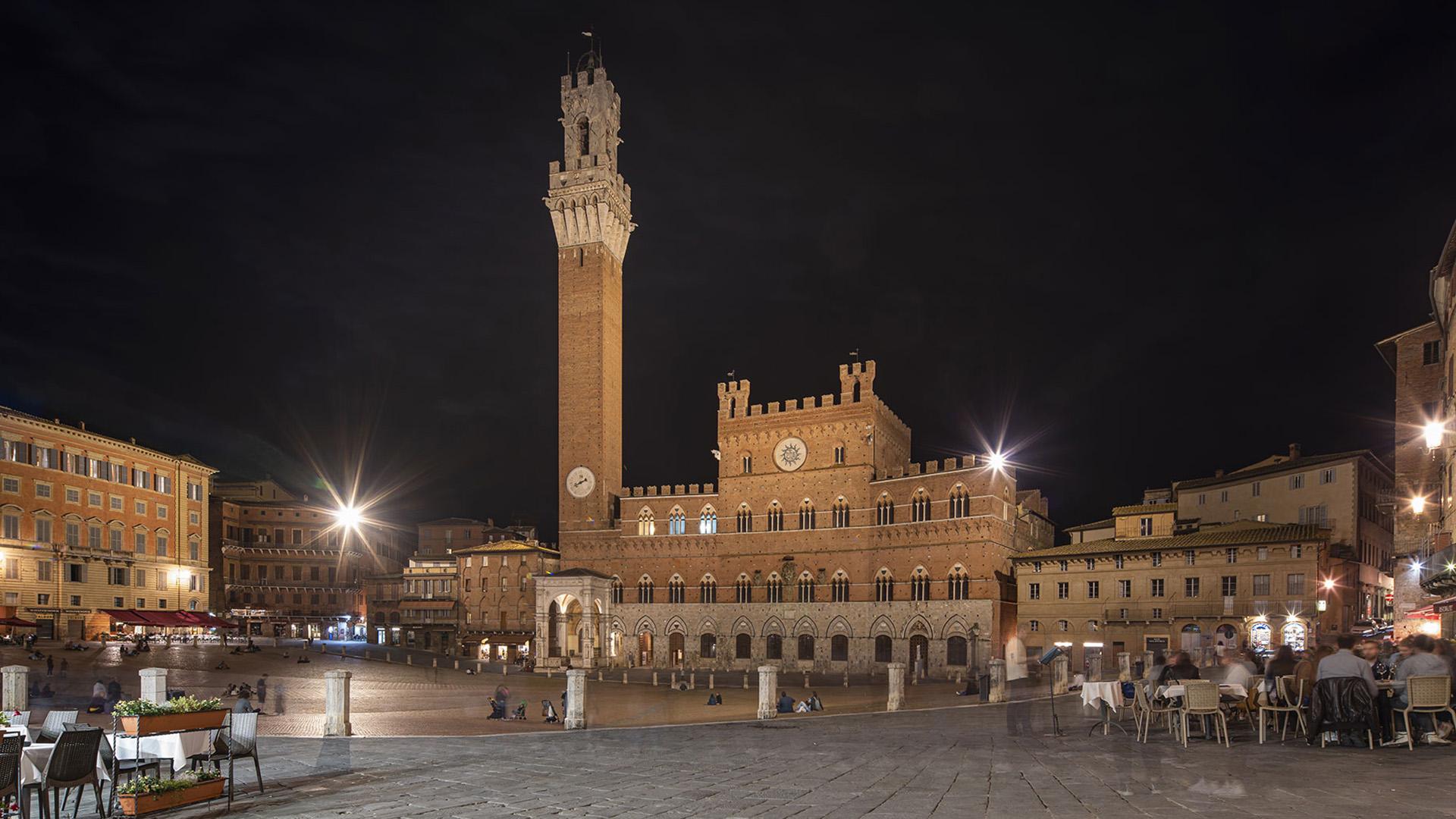 illuminazione pubblica siena